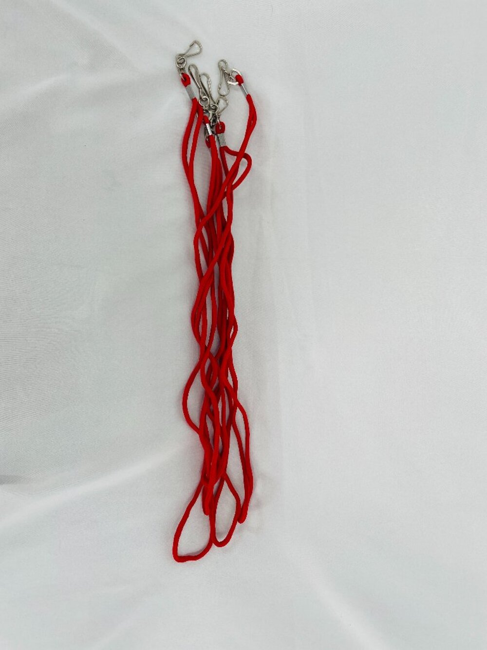 Red Thick String Lanyard Lot (5 Lanyards)